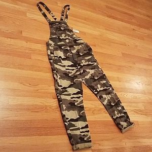 Rollas Camo Overalls
